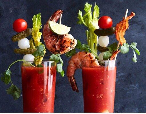 Sunday Bloody Mary Sunday's 11am build your own Bloodies