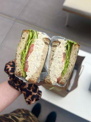 Chicken salad sandwich