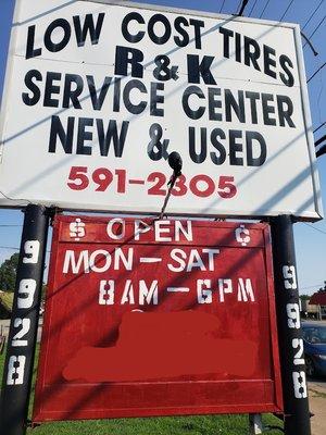 R & K Tires & Service