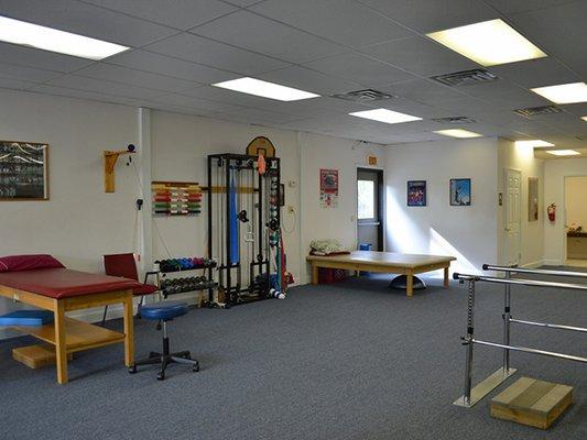 Treatment area inside the Westlake clinic office