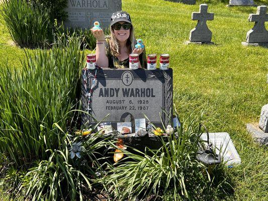 Andy Warhol's Grave