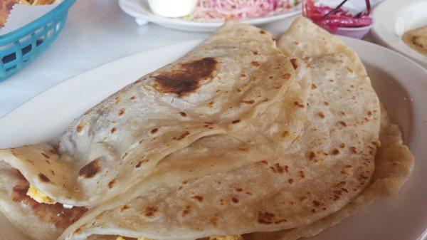 Honduran Baleada delicious