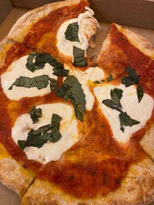 Margherita pizza