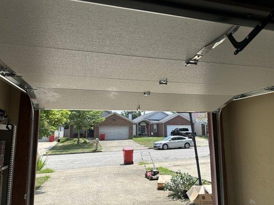 New garage door