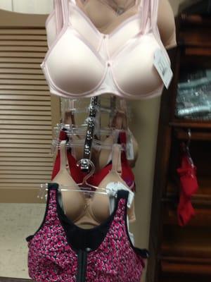 Cute heart design front close bra - soft and comfy for breast surgery patients.