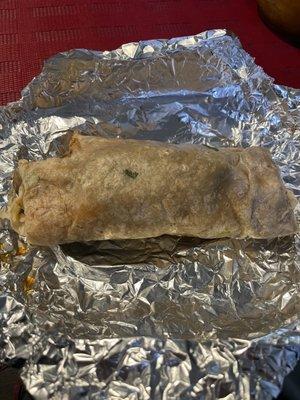 Asada burrito