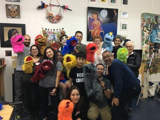 One-Day Puppet Making Workshop in Los Angeles