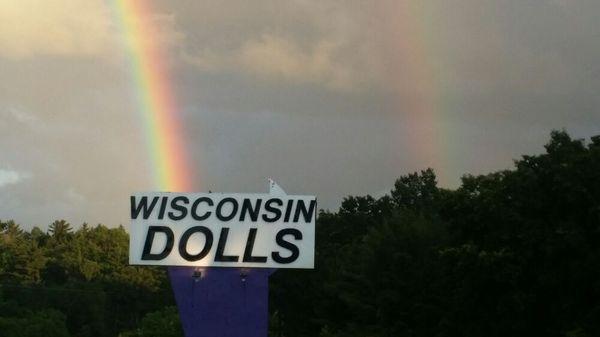 Follow the rainbow to the Dolls to find the gold