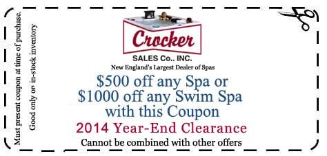 hot tub swim spa coupon