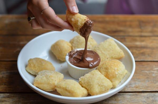 Fried Dough with Nutella