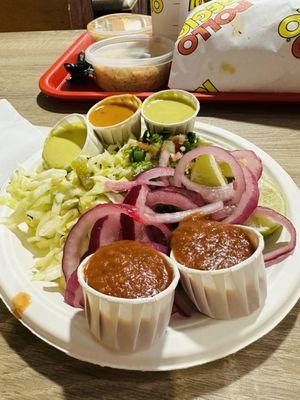 Salsa sampler