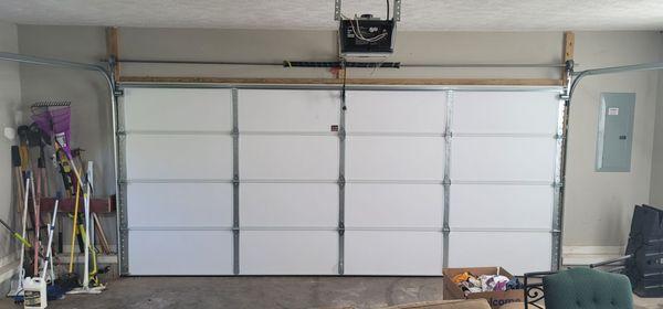 New garage door