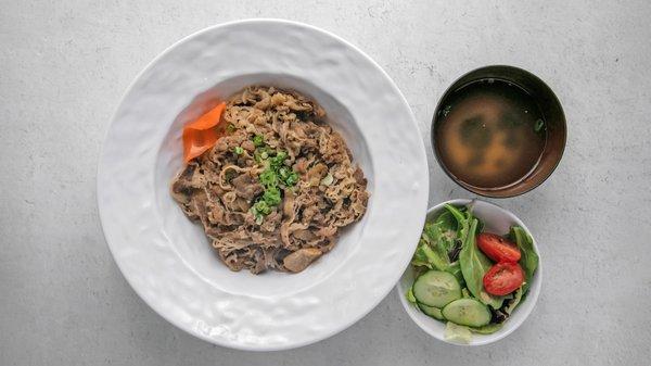 sukiyaki Beef rice bowl