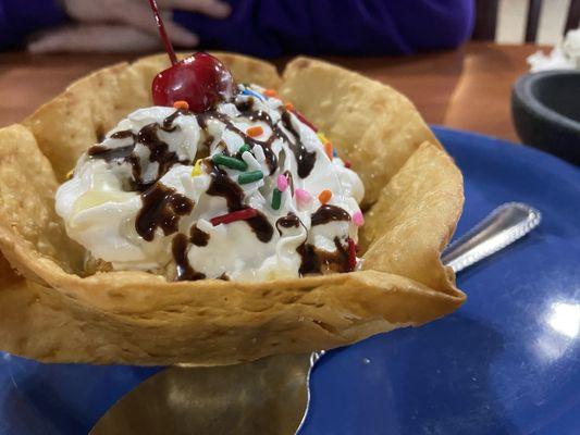 Deep Fried Ice-Cream (Dessert)