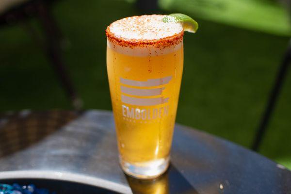 Ask about getting your beer served with a Tajin rim