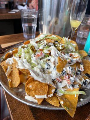 pile of nachos