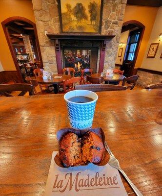 Lovely dining room on a cold January morning.