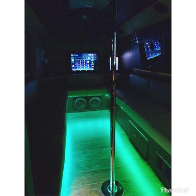 14-15 passenger party bus