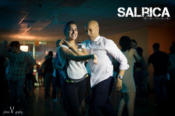 Salrica hosts social dance events every first and third Saturday of the month! http://www.facebook.com/salricadancestudio