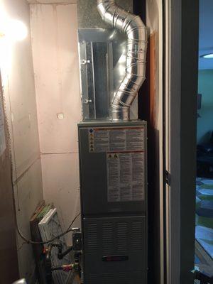 Brand new furnace during SnoApocalypse