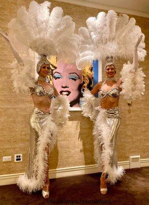 Las Vegas Showgirls for hire. Perfect for any event. Office: 702-772-6547