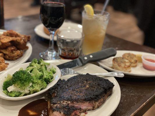 16 oz Ribeye special at TBonz