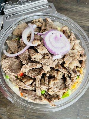 Beef fit bowl