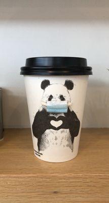 Their iconic panda cup