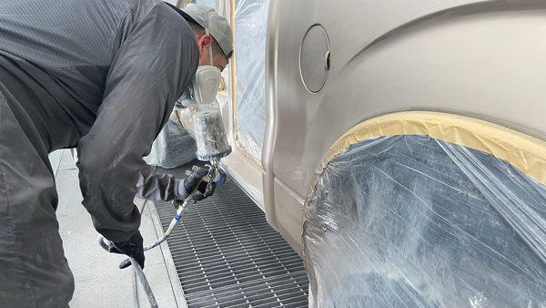 Painting Job shows great quality and professionalism. Atlanta Auto Collision uses the highest quality  of paint.