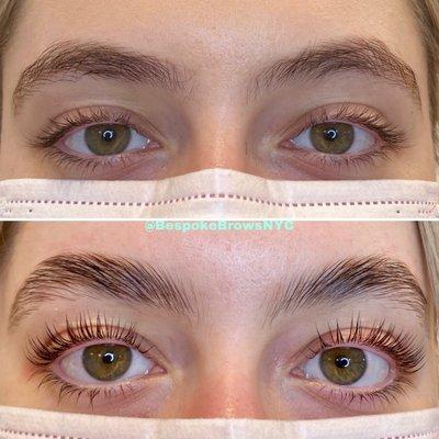 Brow Lamination + Lash Lift