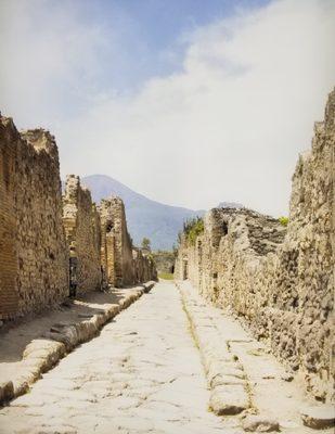 Pompeii today.