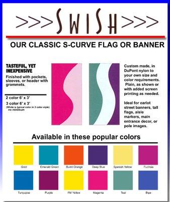 Classic S-curve Flags at Franjeans