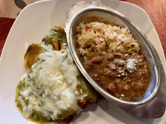 Tamales from the Lunch Menu