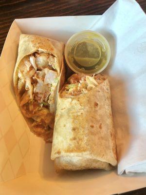 Butter Shrimp Burrito