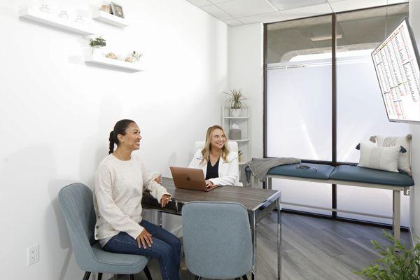 A typical doctor consultation at Spark Health