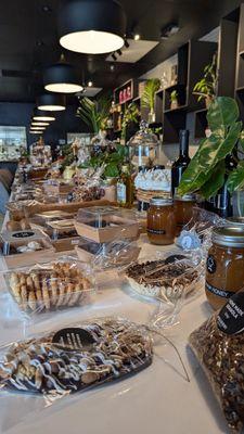 Assortment of pastries to-go