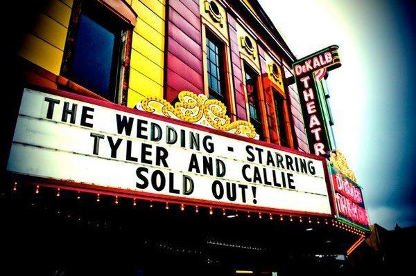 Marquee signage for my wedding