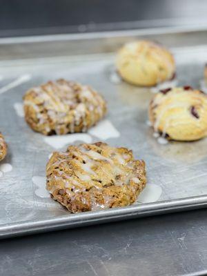 Delicious fresh baked toga pastry