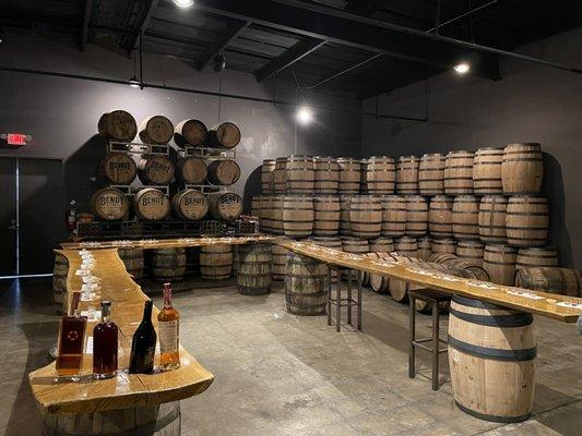 Barrel room