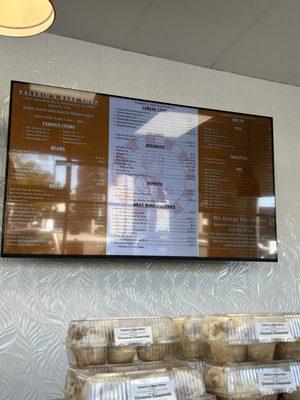 Menu Prices