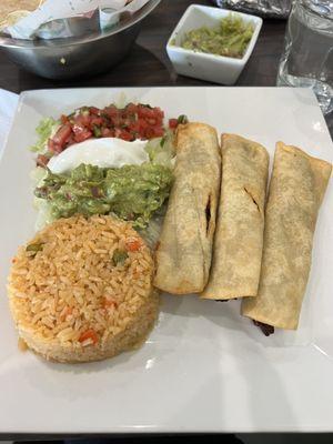 Flautas lunch