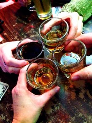 Fireball shots!