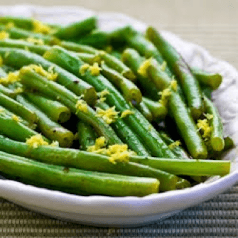 Citrus Roasted Green Beans