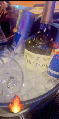 Bottle service (Hennessy)