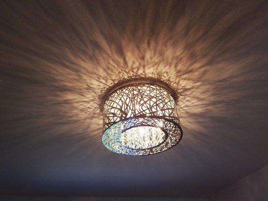 We recently installed this gorgeous lighting fixture in our clients home