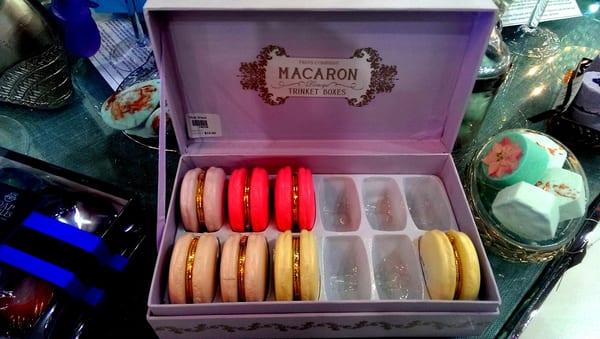 Macaron trinket boxes!