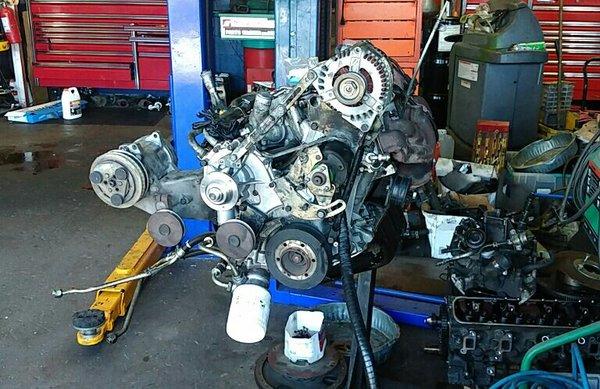 Range Rover motor swap