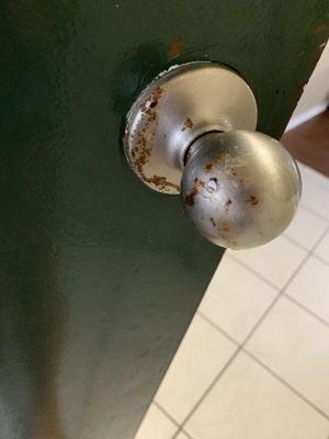 Front door knob