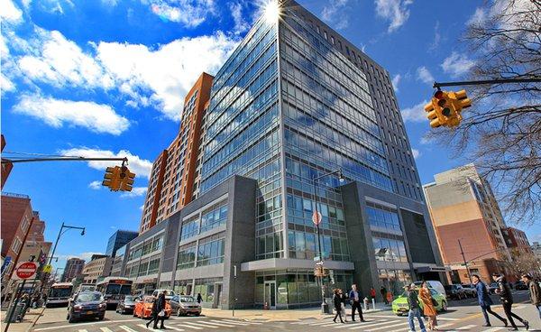 Flushing Commons Office- Building Outside View