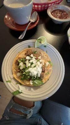 Mexican Style Ground Beef Taco